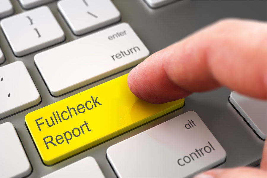 Freshly Investigated Credit Report ("Fullcheck<sub>®</sub>")